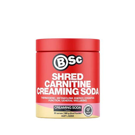 BSc Shred Carnitine Creaming Soda 300g