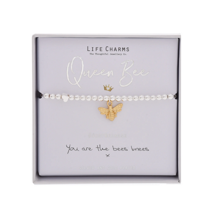 Life Charms Bracelet Queen Bee