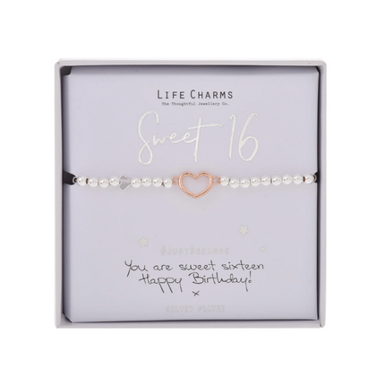 Life Charms Bracelet Sweet 16