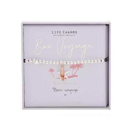 Life Charms Bracelet Bon Voyage