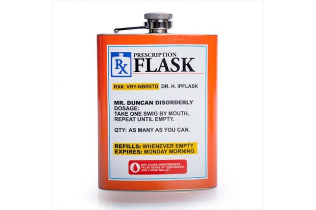 MDI Australia Prescription Metal Flask