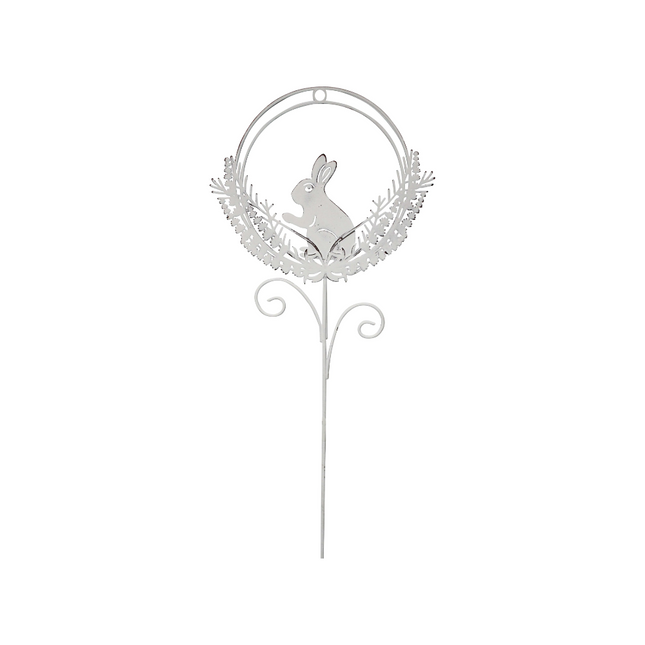 Lavida Pot Stake Rabbit Wreath