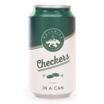 Isgift Checkers Or Chess In A Can
