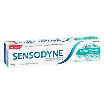 Sensodyne Deep Clean Daily Care 100 g Toothpaste - OhYouLuckyDuck.com.au
