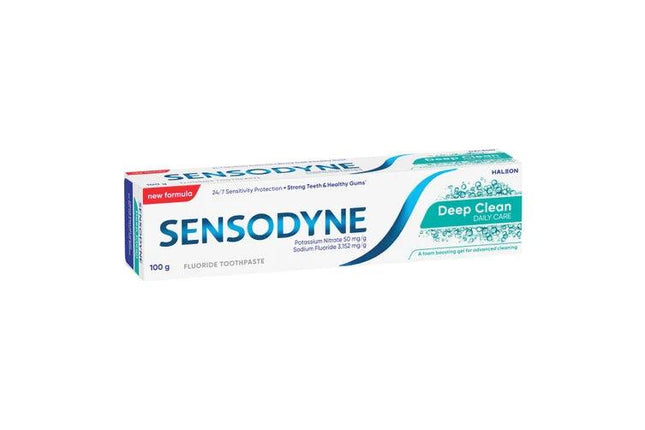 Sensodyne Deep Clean Daily Care 100 g Toothpaste - OhYouLuckyDuck.com.au
