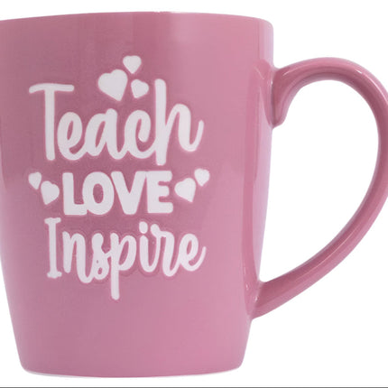 Splosh Teach, Love, Inspire Novelty Mug