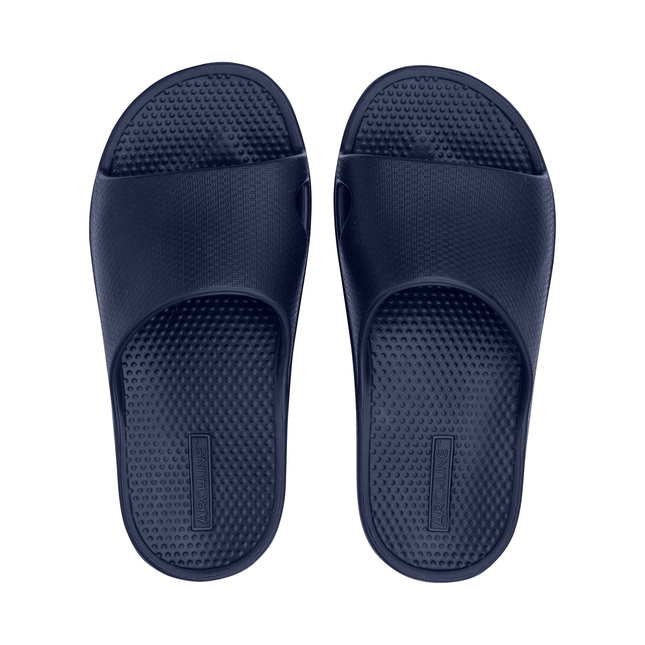 Archline Rebound Orthotic Slides In Navy Size Eur 40