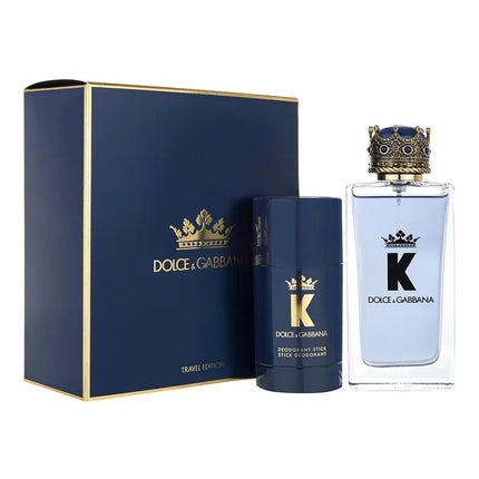 Dolce & Gabbana K Gift Set 100ml EDT + 75g Deodorant Stick - OhYouLuckyDuck.com.au