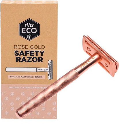 Ever Eco Safety Razor Rose Gold - OhYouLuckyDuck.com.au