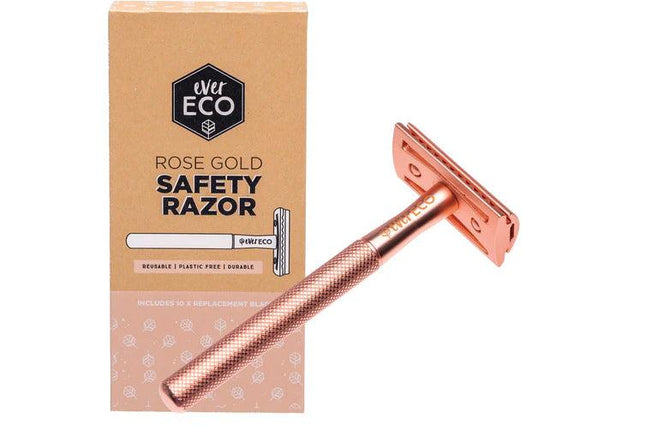 Ever Eco Safety Razor Rose Gold - OhYouLuckyDuck.com.au