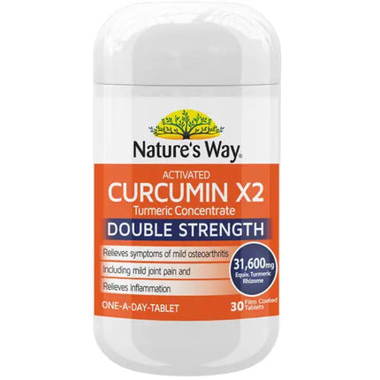 Nature's Way Activated Curcumin X2 Turmeric Concentrate - OhYouLuckyDuck.com.au
