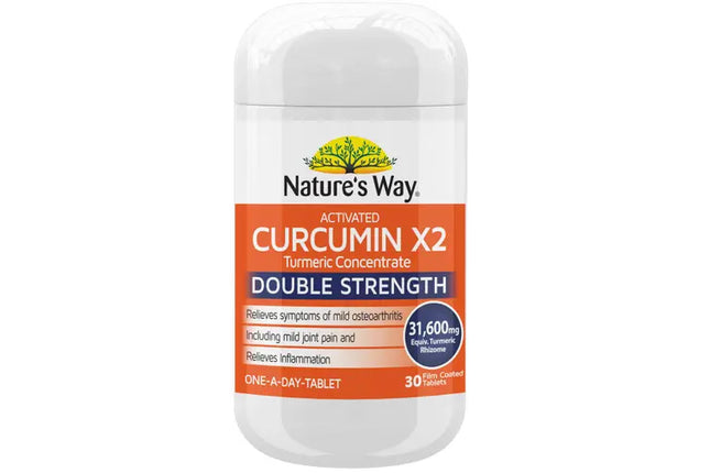 Nature's Way Activated Curcumin X2 Turmeric Concentrate - OhYouLuckyDuck.com.au