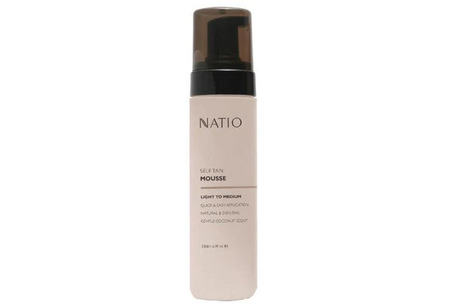 Natio Self Tan Mousse Light/medium - OhYouLuckyDuck.com.au