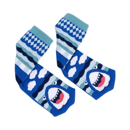 Lolly Kicks Kids Socks Medium Shark
