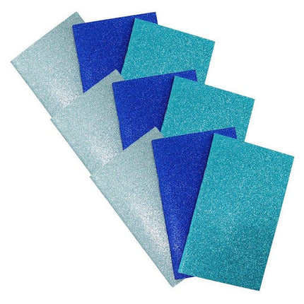 Lvd Notebook Set Of 3 Glitter Ocean