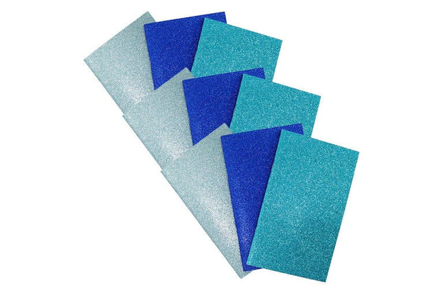 Lvd Notebook Set Of 3 Glitter Ocean