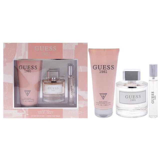Guess 1981 Women's Fragrance EDT 3 Piece Set