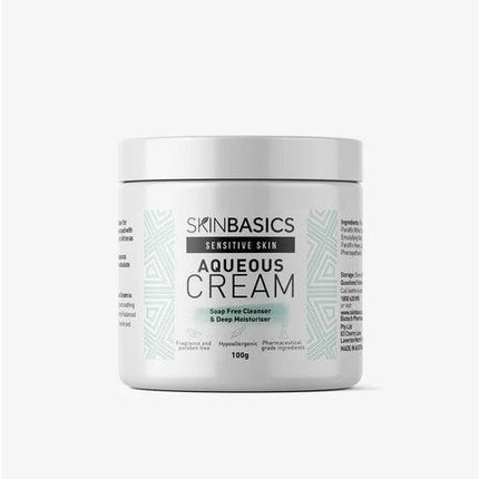 Skin Basics Aque Crm Jar 100g - OhYouLuckyDuck.com.au