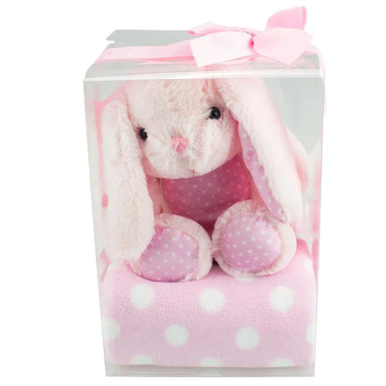Lcorp Baby Blanket Pink Plush Toy