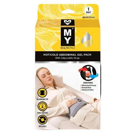 My Hot/cold Abdominal Gel Pack Adj Strap - OhYouLuckyDuck.com.au
