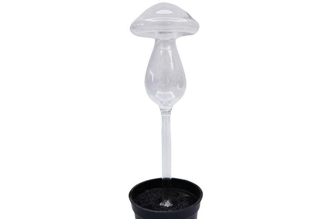 Urban Toadstool Plant Water Seeper Clear Watering Can Garden Decor  23CM