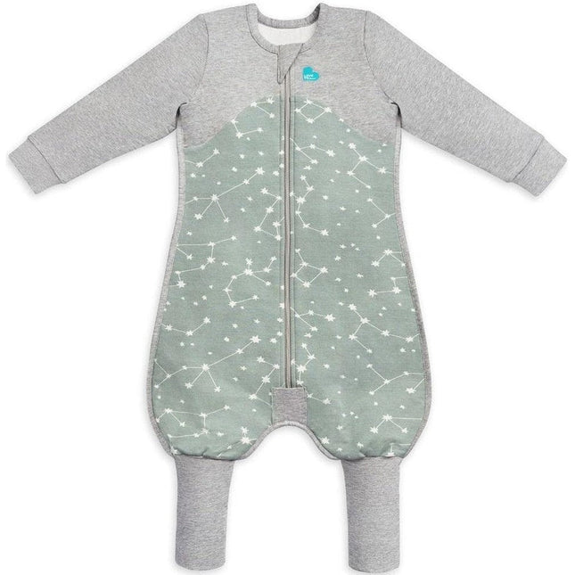 Love To Dream: Sleep Suit Organic Long Sleeve 1.0 TOG - Stellar Olive (3 Years)