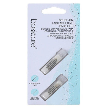 Basicare Brush On Lash Adhesive 2 Pieces