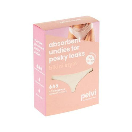 Pelvi Leakproof Bikini Beige Medium