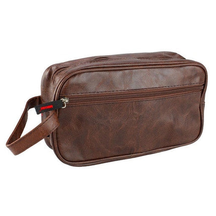 Crewman Travel Toiletry Wet Pack Brown