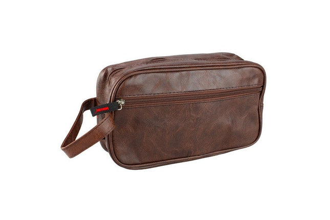 Crewman Travel Toiletry Wet Pack Brown