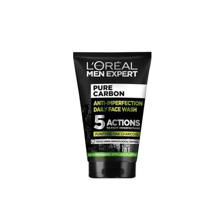 L'Oreal Paris Men Expert Pure Carbon Daily Face Wash 100mL - OhYouLuckyDuck.com.au