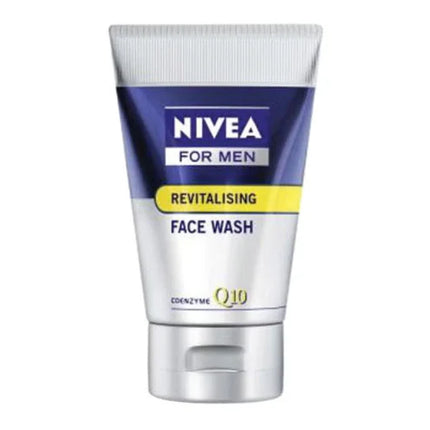 Nivea For Men Q10 Revitalising Face Wash (100Ml) - OhYouLuckyDuck.com.au