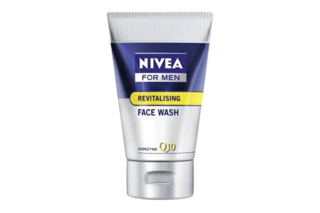 Nivea For Men Q10 Revitalising Face Wash (100Ml) - OhYouLuckyDuck.com.au