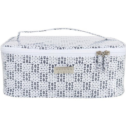 Wicked Sista Geo Black & White Medium Beauty Case