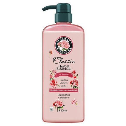 Herbal Essences Replenishing Rosehip And Jojoba Hair Care Conditioner 600ML