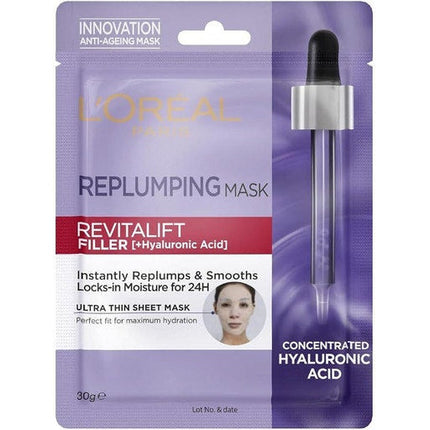 L'Oreal Paris Revitalift Filler Hyaluronic Acid Plumping Mask