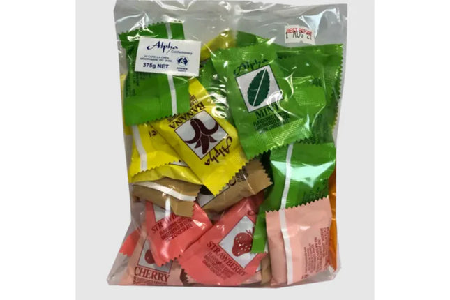 Alpha Mint Creams 1Kg Clear Bag