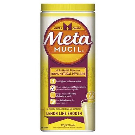 Metamucil Lemon Lime 72 Dose