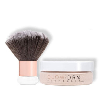 Glow Dry Fake Tan Drying Powder Starter Kit 30G & Brush