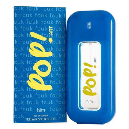 FCUK Pop Art for Men EDT 100ml - OhYouLuckyDuck.com.au