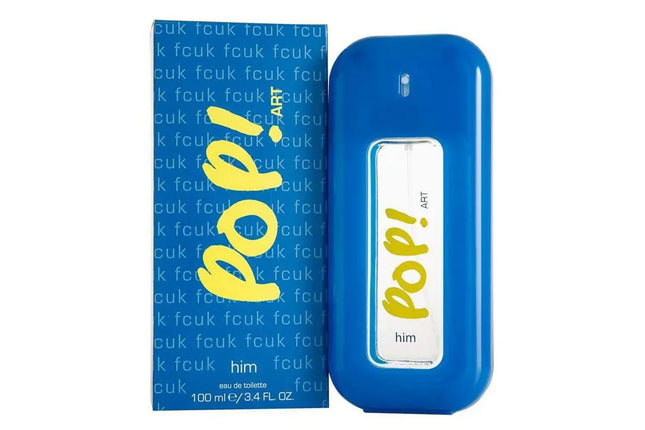 FCUK Pop Art for Men EDT 100ml - OhYouLuckyDuck.com.au