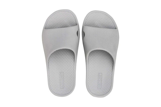 Archline Rebound Orthotic Slides Flip Flop Arch Support Stone Grey Size 41