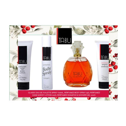 Tabu 100Ml Classic 4 Piece Set