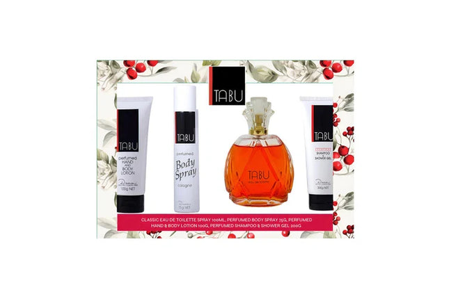 Tabu 100Ml Classic 4 Piece Set