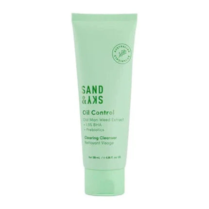 Sand & Sky Oil Control Clearing Cleanser 120Ml - OhYouLuckyDuck.com.au
