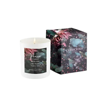 Conscious Candles Eco Luxe Copper Candle English Pear and Freesia 270ML