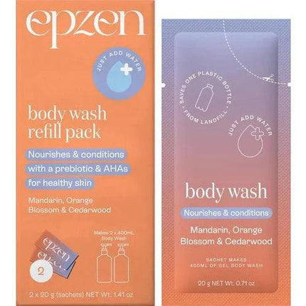 Epzen Wash Mandarin 2 X 20g Sachets - OhYouLuckyDuck.com.au