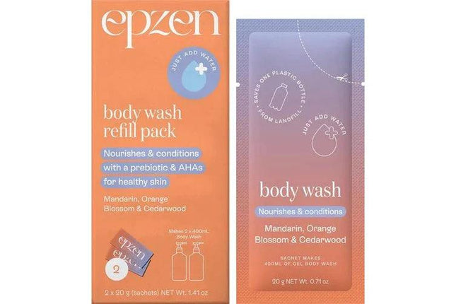 Epzen Wash Mandarin 2 X 20g Sachets - OhYouLuckyDuck.com.au