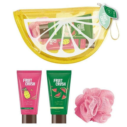 Fruit Crush Pineapple and Watermelon Bath Fizzers 3 Pack 150G