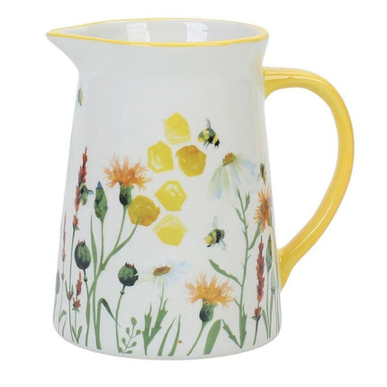 Urban Bee Meadow Pouring Jug Yellow 15 cm